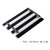 Black and White Striped Wine Cabinet Bar Table Marble Plate Dish Tray Parcel Shelf Geometric Decorative Tray Sample Room Decoration
