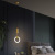 Post-Modern Chandelier Simple Dining Room/Living Room Nordic Lamp Creative Personality Affordable Luxury Toroidal Bedroom Bedside Chandelier