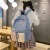 Middle School Student Schoolbag Female 2022 New Korean Style Campus Fashion College Backpack Harajuku Japanese Girl Double Pocket