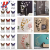 Acrylic Butterfly Wall Stickers 3D Stereo Mirror Sticker Home Living Room Background Wall Decorative Stickers Mirror Stickers