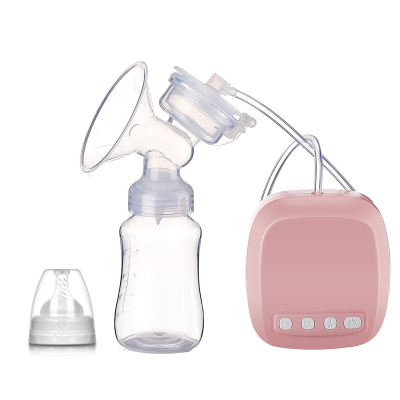 Electric Breast Pump Unilateral Button USB Portable Maternal and Child Lactagogue Device
