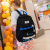 Leisure Middle School Students Campus Multi-Layer Large Capacity Backpack Schoolbag College Student Japanese Cute Contrast Color Schoolbag