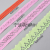 Eyelet Lace Trim Cotton Embroidery Lace Ribbon Trim Wholesale Customized Colorful Lace Trimming