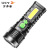 Long-Range Portable Searchlight Outdoor Xenon Led USB Power Torch Plastic Flashlight Cross-Border