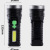 Long-Range Portable Searchlight Outdoor Xenon Led USB Power Torch Plastic Flashlight Cross-Border