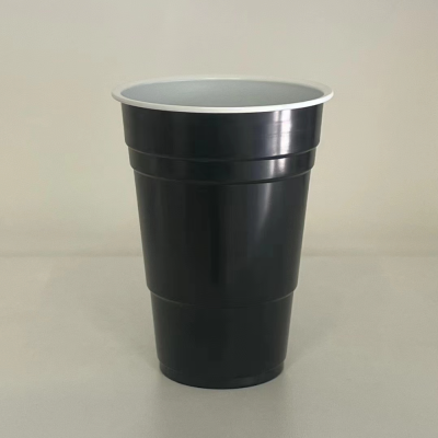 Wholesale Disposable Plastic Cup Color Plastic Cup Disposable Paper Cup OEM Customized Advertising Cup