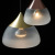 Modern Nordic Simple Creative Glass Chandelier Restaurant Bar Bedroom Bedside Designer Bar Cafe Lamps