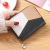 New Wallet Women's Student Short Zipper Wallet Fashion Korean Style Color Contrast Patchwork Change Card Holder