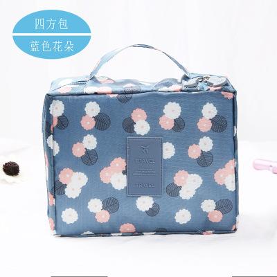 Korean-Style Multi-Functional Nylon Portable Cosmetic Bag Large Capacity Toiletries Storage Bag Travel Buggy Bag Wholesale