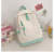 2022 New Candy Color Girl Cute Cartoon Backpack Student Large Capacity Waterproof Schoolbag Ins Style