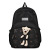 Japanese Style Solid Color Bear Schoolbag Cute Large Capacity Junior High School Student Backpack Female University Style Casual Simple