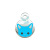 New Pet Cat Fish Brand Cat Collar Ornament Manufacturer DIY Laser Laser Logo Zinc Alloy Cat Brand