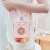 Creative Portable Kettle Internet Celebrity Pudgy Plastic Cup Girl Shatter Proof Straw Cup Student out Crossbody Kettle