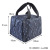 New Square Large Capacity Lunch Box Portable Office Worker Student Portable Belt Meal Lunch Box Insulated Bag Military Fans