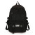 Factory Direct Sales Student Schoolbag Female New Trendy Backpack Korean College Backpack Male Custom Logo Solid Color Simple