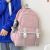 2022 New Schoolbag Female Korean Harajuku Ulzzang Computer Bag College Breathable Lightweight Backpack High School Student