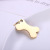 Titanium Steel Dog Tag Stainless Steel Blank Metal Bone Dog Tag Wholesale Lettering Customized Pet Dog Tag Collar Pendant