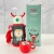 Portable 316 Antlers Children's Thermos Mug Cartoon Large Capacity Insulation Pot Student Training Class Strap Straw Cup