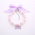 Foreign Trade in Stock Bone Pet Necklace Bow Pet Decorations Pearl Collar Pet Lettering Identity Nameplate