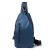  Men's Chest Bag Korean Fashion Trendy Shoulder Bag Crossbody Sports Backpack Splash-Proof Chest Bag
