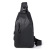  Men's Chest Bag Korean Fashion Trendy Shoulder Bag Crossbody Sports Backpack Splash-Proof Chest Bag