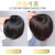 Hair Supplementing Piece Wig Female Head Hairpiece Cover Gray Hair Wig All Real Hair Middle-Aged and Elderly Female Hand Knitting Hair Supplementing Piece