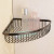 Exported to Europe and America Bronze Single-Layer Shelf Triangle Basket Antique Shelf Storage Basket Bathroom Hanging Basket