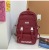 2022 New Junior and Middle School Students Large Capacity School Bag Waterproof Japanese Computer Backpack Letters Solid Color Lightweight