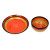 Hand Painted Ceramic Rainbow Bowl Plate Rice Bowl Hotel Tableware Home Use Set Ceramic Bowl Plate Foreign Trade