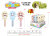 New Cartoon Hand Pressure Bubble Fan Mini Fan Summer Fan Children's Holiday Gift Factory Wholesale Direct Sales