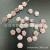 Candy Color Shell Powder Pressure Three-Dimensional Petals 10mm Camellia Horizontal Hole DIY Handmade Bracelet Necklace Accessories Wholesale