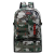  Bag Travel Bag Backpack Men's and Women's Fashionable Large Capacity Army Green Camouflage Travel Backpack Waterproof