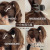 Claw Clip Women's High Ponytail Fixed Gadget Back Head Grip Ponytail Clip Headdress Hairpin Anti-Collapse Temperament Shark Clip