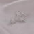 Fashionable and Exquisite 925 Silver Pin Earrings New Studs A330fashion Jersey
