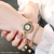 Korean Style Fashion Small Diamond round Bracelet Watch Women's Refined Grace Women's Bracelet Watch Internet Celebrity 