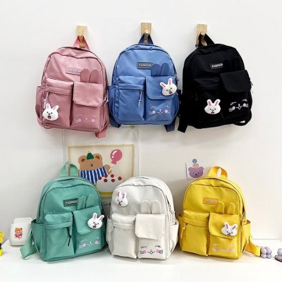 Foreign Trade Original Order Cute Kindergarten Primary School Bag 6-12 Years Old Little Girl Backpack Stall Supply Backpack