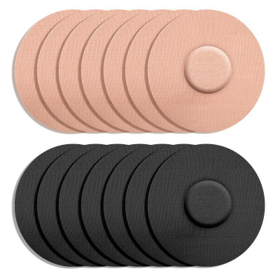 Sports Anti-Slip Adhesive Patch Sensor Fixed Patch Sweat-Absorbent Breathable Nipple Covers Glue-Free Self-Adhesive 