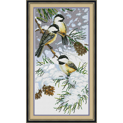 Printed Cross Stitch Crafts Handmade Wholesale Material Package Cross Stitch Ruixue Fengnian