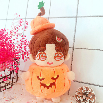 Spot Halloween Pumpkin Clothes Pants 20cm Suit 20cm Doll Clothes Love Bean Doll Tools Wheels