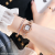 Cross-Border Fashion Small Diamond Square Bracelet Watch Women's Refined Grace Women's Bracelet Watch Small Square Watch