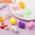 Cross-Border Hot Selling Cute Animal Dumplings Decompression Artifact Fruit Squeezing Toy Wholesale Super Cute Holiday Gift Small Toys