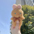 Cute Cartoon Children Bear Doll Plush Couple Keychain Pendant Mobile Phone Bag Car Accessories