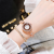 Korean Style Fashion Small Diamond round Bracelet Watch Women's Refined Grace Women's Bracelet Watch Internet Celebrity 