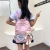 Backpack Backpack Children's Bags Bag Cute Bear Kindergarten Lightweight Spine-Protective Bag Fashion Canvas