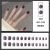 Nail Stickers Detachable Short Night Elf Wear Manicure Cool Black with Diamond Fake Nail Patch Finished Nail Beauty 24 Pieces
