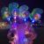 Cartoon Glow Stick Children's Toy Handheld Lantern Light Festive Festival White Rabbit Star Sky Ball Night Market Park Glow Stick