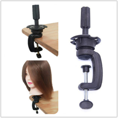 Mock Wig Hairdressing Hair Practice Head Stand Real Wig Model Head Doll Hairstyle Desktop Stand Mannequin Head Small Holder