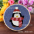 Hot Sale Russia Poke Embroidery DIY Handmade Material Package Wool Embroidery Stamp Show