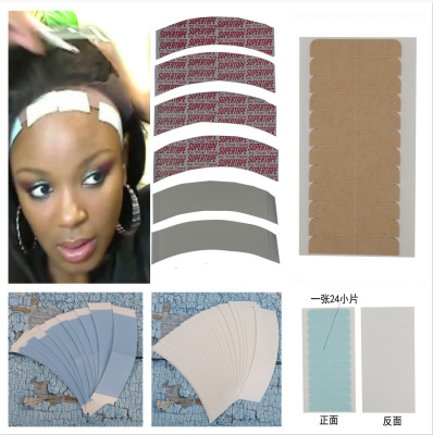 Wig Extension Film Hair Replacement Hair Weaving Seamless Film Lace Hair Piece Double Faced Adhesive Tape Double-Sided Adhesive Wig Sticker