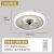 New Simple LED Ceiling Fan Lights Ceiling Lamp Intelligent Frequency Conversion Remote Control Lamp in the Living Room Cross-Border Invisible Ceiling Fan Lamp